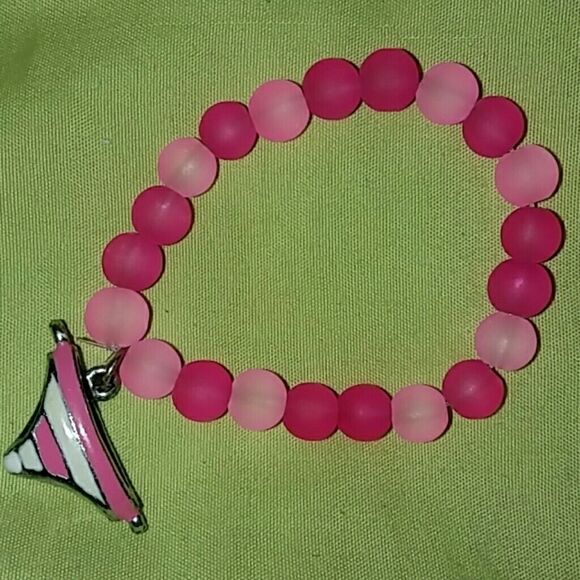 Pink High heel 👠 charm necklace & bracelet - Picture 5 of 5